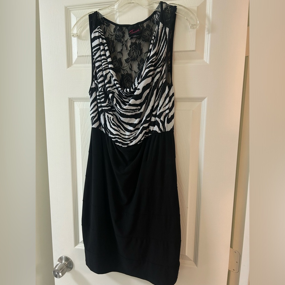 Torrid cowl neck mini dress size 0